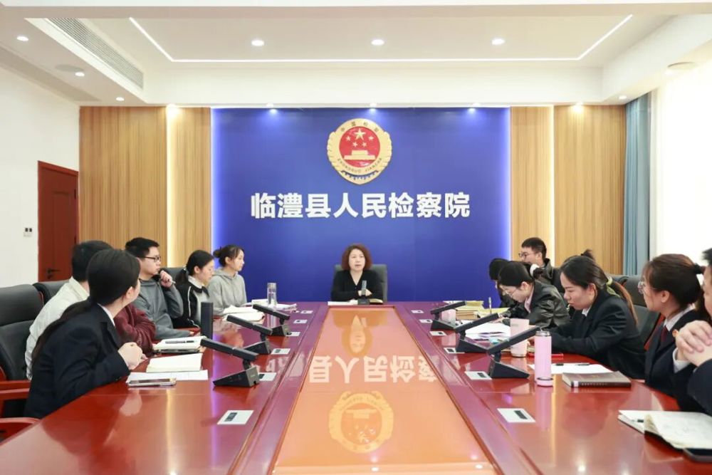 青春勇担当 奋进正当时—临澧县检察院圆满完成团支部（青工委）换届选举暨办案札记分享会