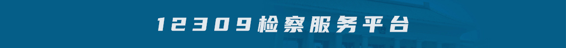 12309检察服务平台